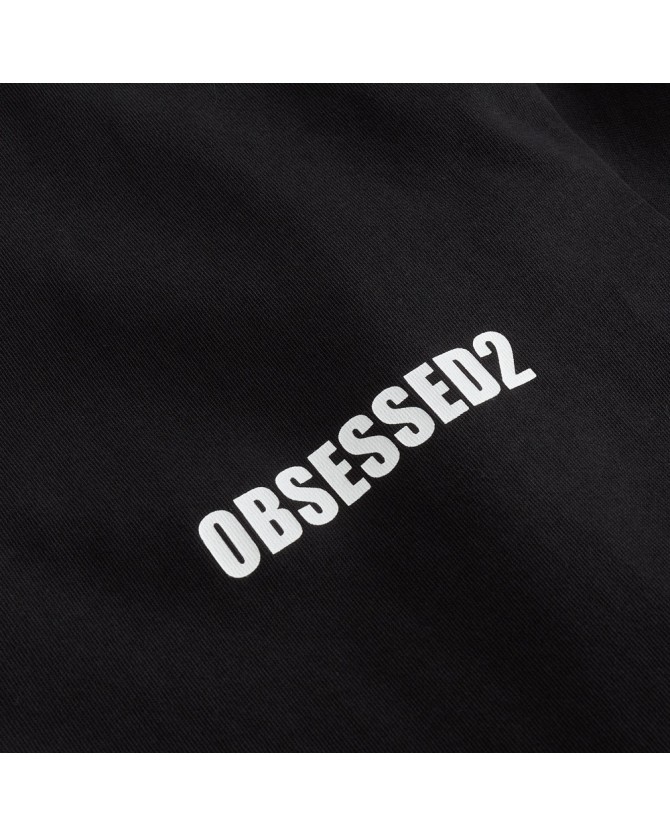 T-shirt Dsquared2 Μαύρο S74GD1479D20033-900