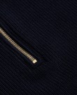 Πλεκτό Half Zip Σκούρο μπλε 15311168-50E