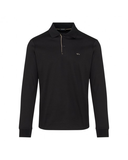 Μπλούζα polo Paul&Shark Μαύρη 15311727-11G