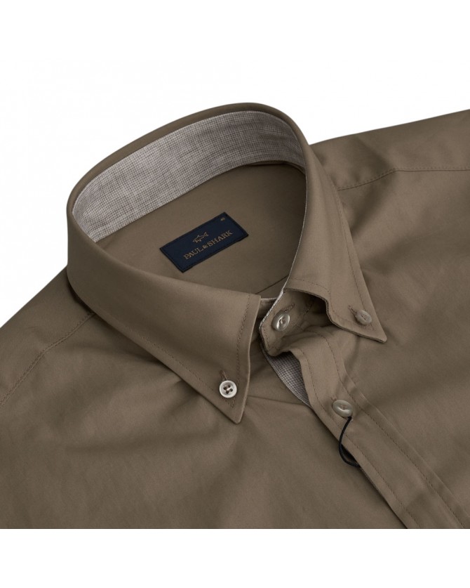 Πουκάμισο Paul&Shark Μπεζ 15313042-128