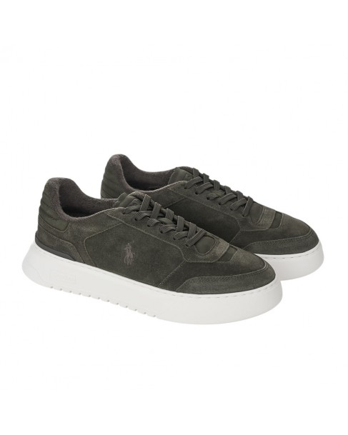Sneakers Raplh Lauren Λαδί 809974099003