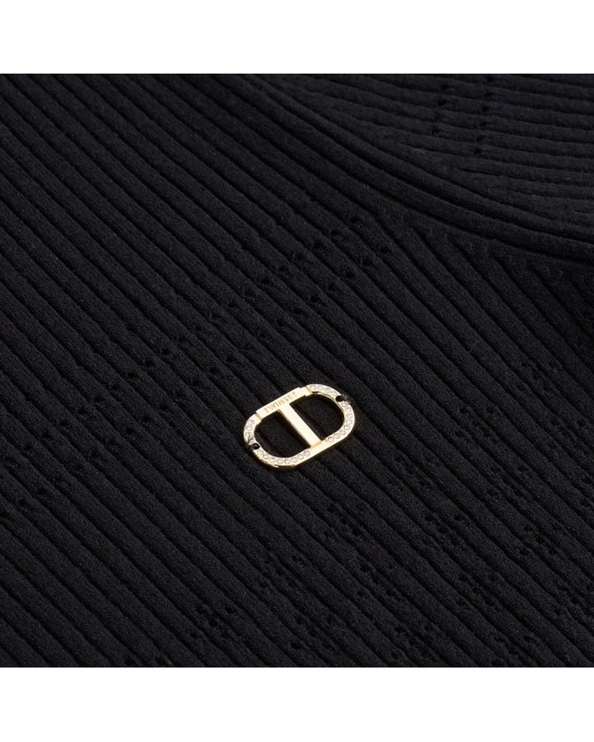 Πλεκτό Twin Set Μαύρο 252TP3241-00006