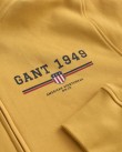 Ζακέτα φούτερ Gant Κίτρινη 3G2067041-G0706