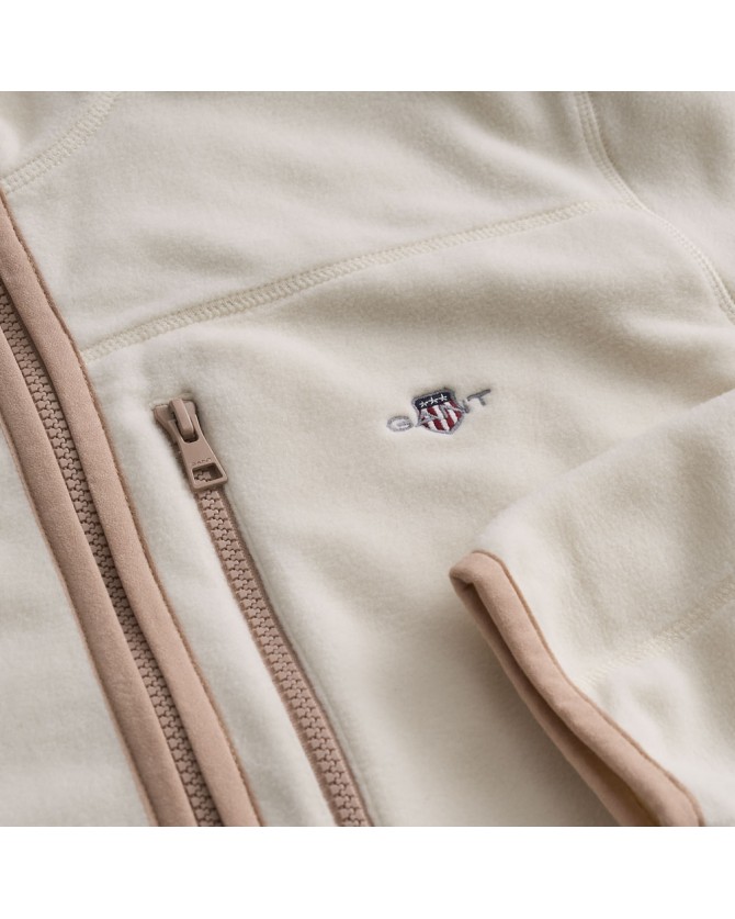 Ζακέτα Fleece Εκρού 3G2067067-G0130
