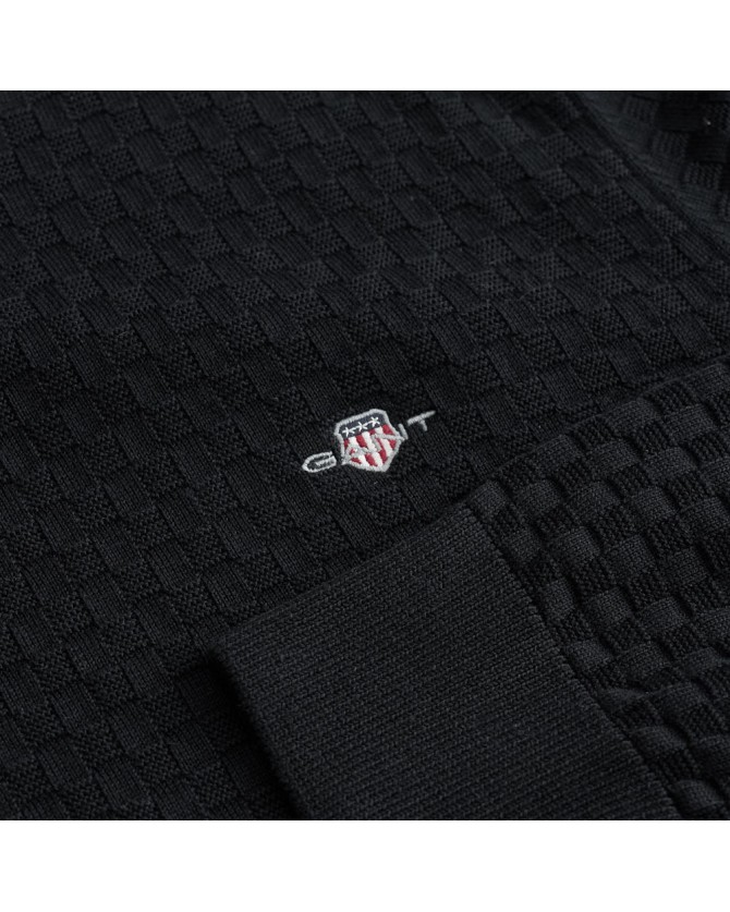 Πουλόβερ Gant Μαύρο 3G8030261-G0005