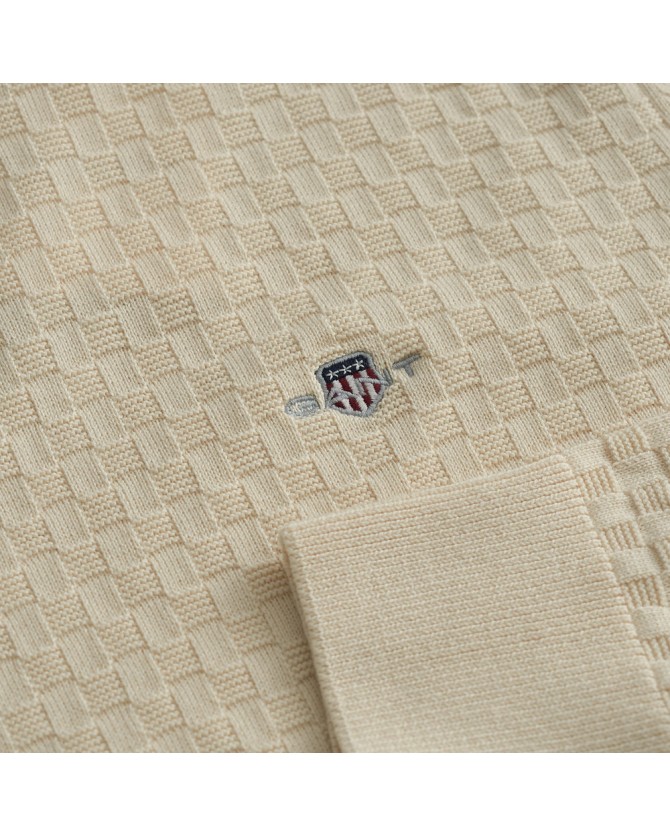 Πουλόβερ Gant Εκρού 3G8030261-G0130