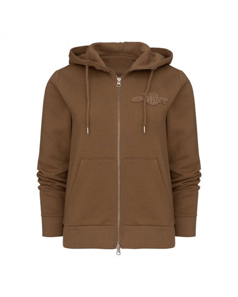 Ζακέτα φούτερ Gant Μπεζ 3GW4202588-G0213