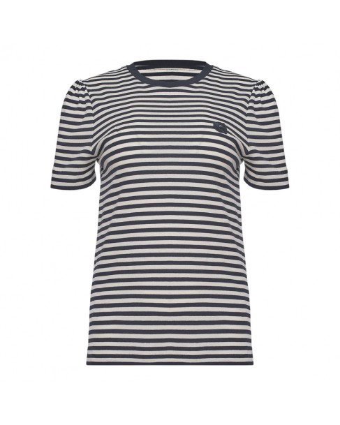 T-shirt Gant Ριγέ Λευκό-Μπλε 3GW4202624-G0433