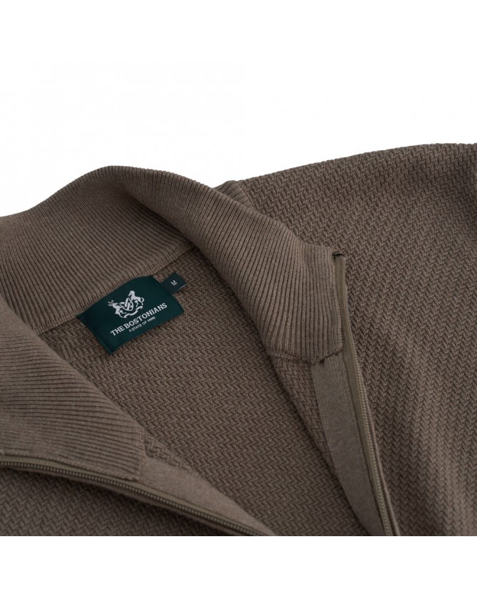 Ζακέτα The Bostonians Μπεζ 3MC1202-B435BG