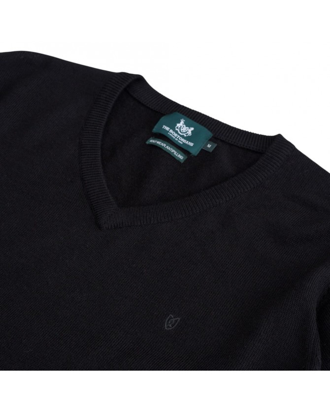 Πλεκτό The Bostonians Μαύρο 3MV1001-B031BL