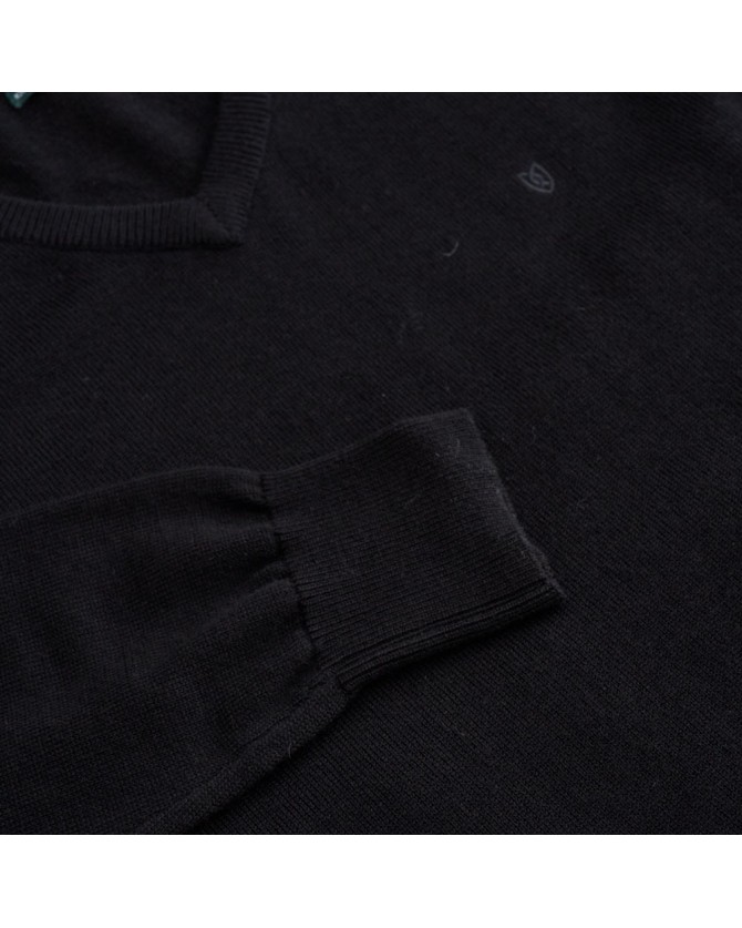 Πλεκτό The Bostonians Μαύρο 3MV1001-B031BL