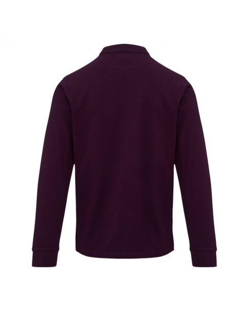 Μπλούζα polo The Bostonians Μπορντό 3PL0001-B170PU