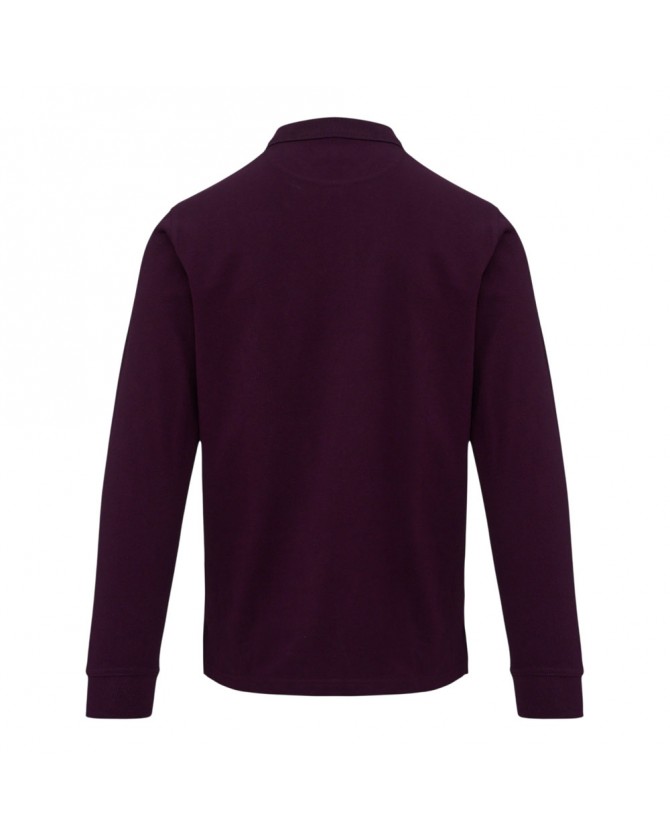 Μπλούζα polo The Bostonians Μπορντό 3PL0001-B170PU