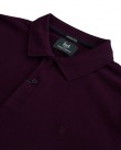 Μπλούζα polo The Bostonians Μπορντό 3PL0001-B170PU
