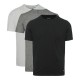 Τριάδα σετ φανέλες Calvin Klein Λευκό-Γκρι-Μαύρο NB4185-MP1