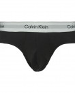 Τριάδα σετ Slip Calvin Klein Μαύρο-Λευκό-Γκρι NB4388-MP1