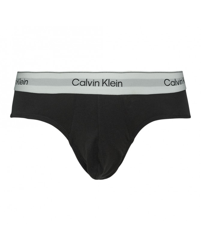 Τριάδα σετ Slip Calvin Klein Μαύρο-Λευκό-Γκρι NB4388-MP1