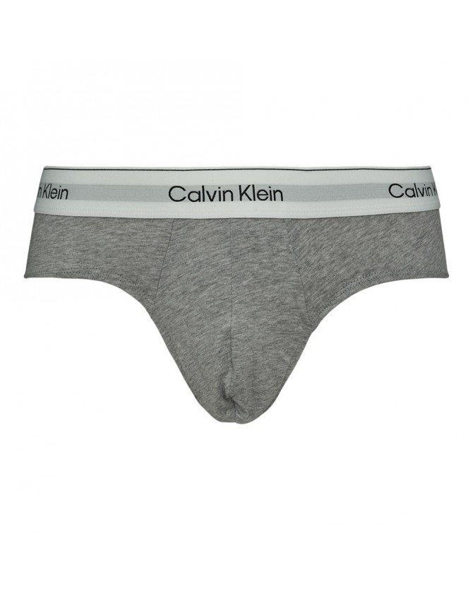 Τριάδα σετ Slip Calvin Klein Μαύρο-Λευκό-Γκρι NB4388-MP1