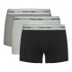 Τριάδα σετ boxer Calvin Klein Λευκό-Μαύρο-Γκρι NB4392-MP1