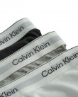 Τριάδα σετ boxer Calvin Klein Λευκό-Μαύρο-Γκρι NB4392-MP1