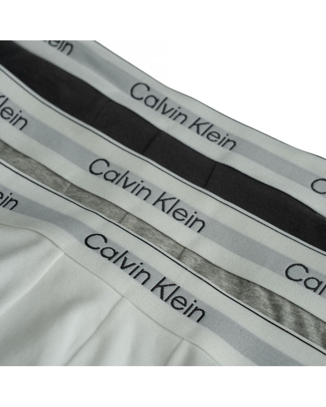 Τριάδα σετ boxer Calvin Klein Λευκό-Μαύρο-Γκρι NB4392-MP1