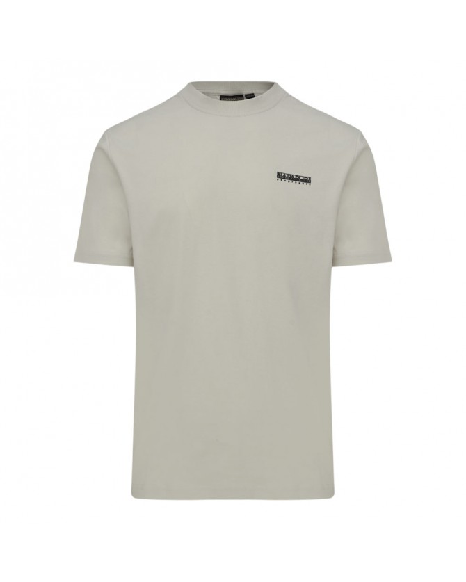 T-shirt Napapijri Εκρού S-SMALL BOX SS NP0A88TR-N1J