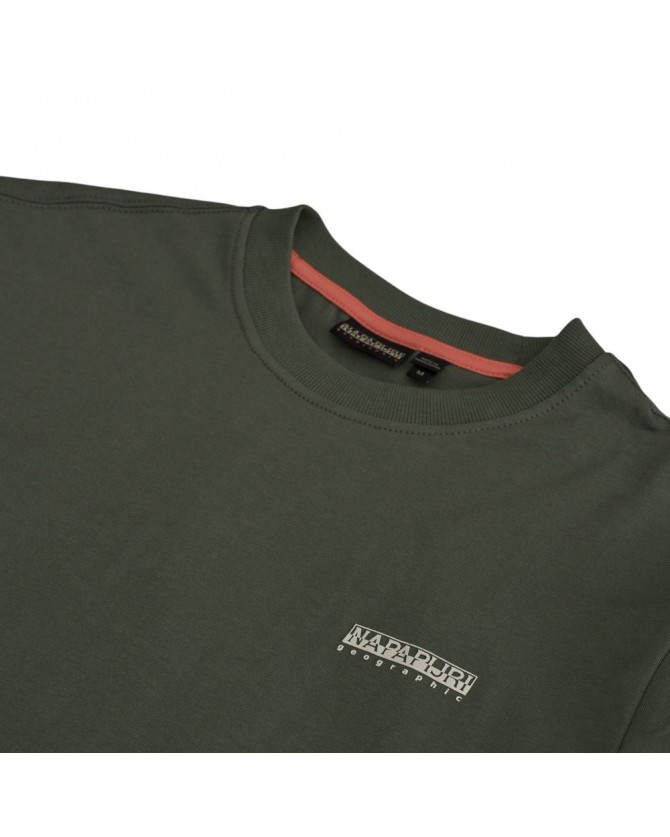 T-shirt Napapijri Λαδί S-SMALL BOX SS NP0A88TR-G0A