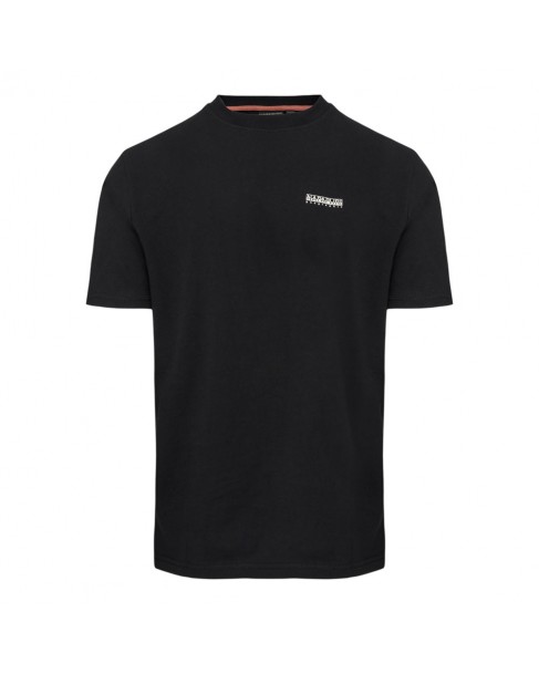 T-shirt Napapijri Μαύρο S-SMALL BOX SS NP0A88TR-941