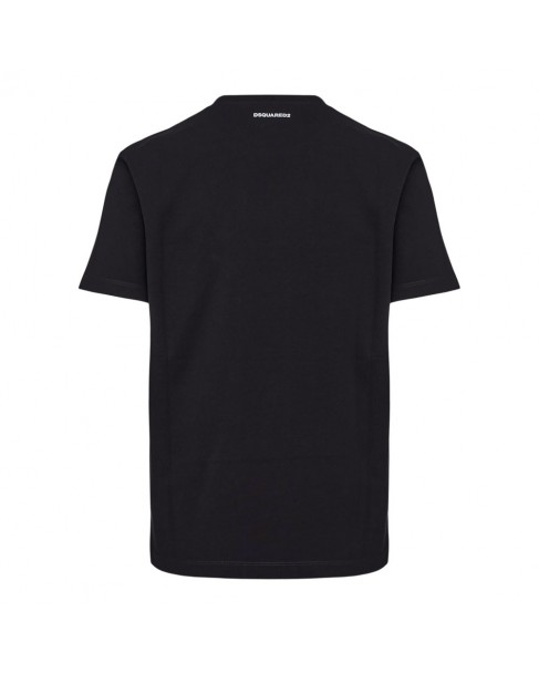 T-shirt Dsquared2 Μαύρο S71GD1586D20020-900