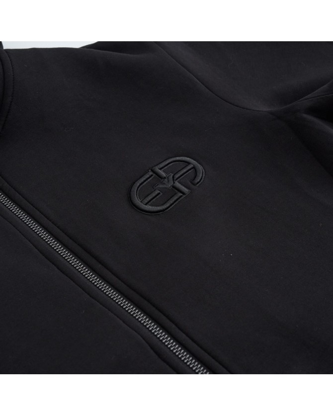 Ζακέτα φούτερ Emporio Armani Μαύρη 8N1ML61JHSZ-UC001