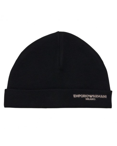 Σκούφος Emporio Armani Μαύρος EM002715AF18241-UC001