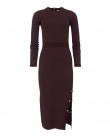 Φόρεμα Elisabetta Franchi Μπορντό AM28S57E2-EA4