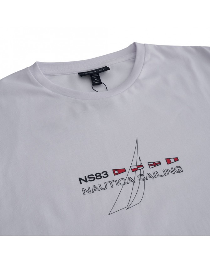 Μπλούζα Nautica Λευκή 3NCN1T04095-NC908