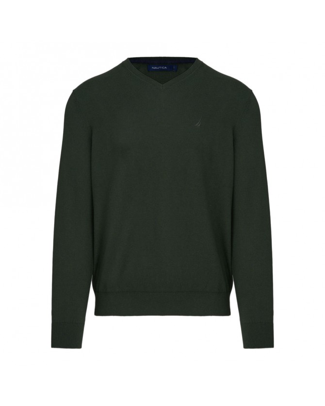 Πλεκτό Nautica Λαδί 3NCS57100-NC3ES