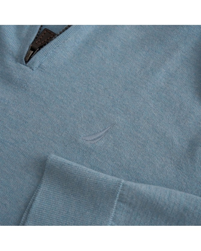 Πλεκτό Nautica Σιέλ 3NCS57101-NC43P