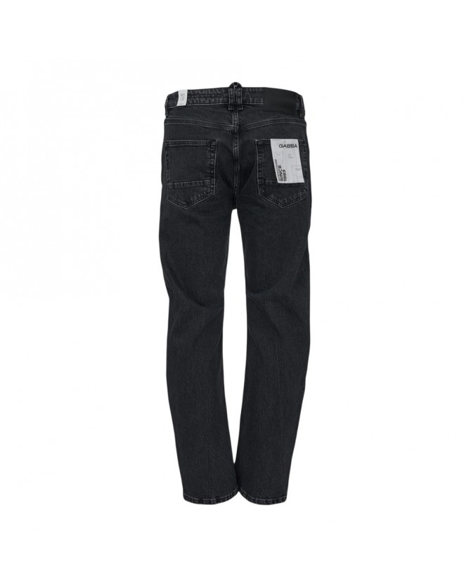 Jeans Gabba Ανθρακί CARL PUMA-BLACK DENIM
