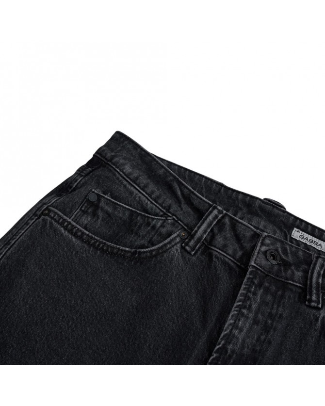Jeans Gabba Ανθρακί CARL PUMA-BLACK DENIM