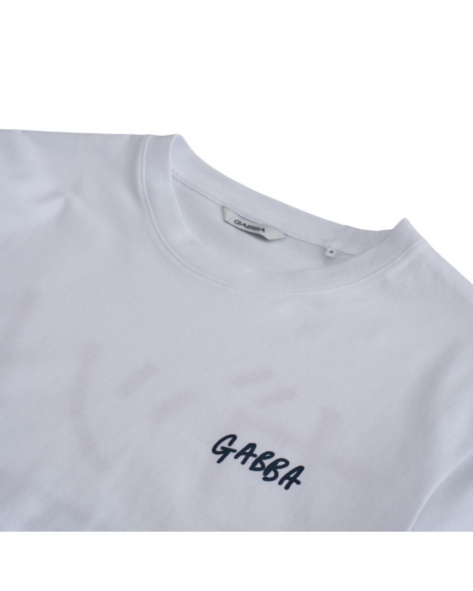 T-shirt Gabba Λευκό DUNE KAY DOT SS-WHITE