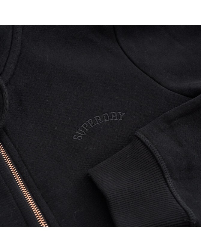 Ζακέτα φούτερ Superdry Μαύρη W2012477A-02A