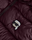Μπουφάν γιλέκο Karl Lagerfeld Μπορντό 505023-554590-380