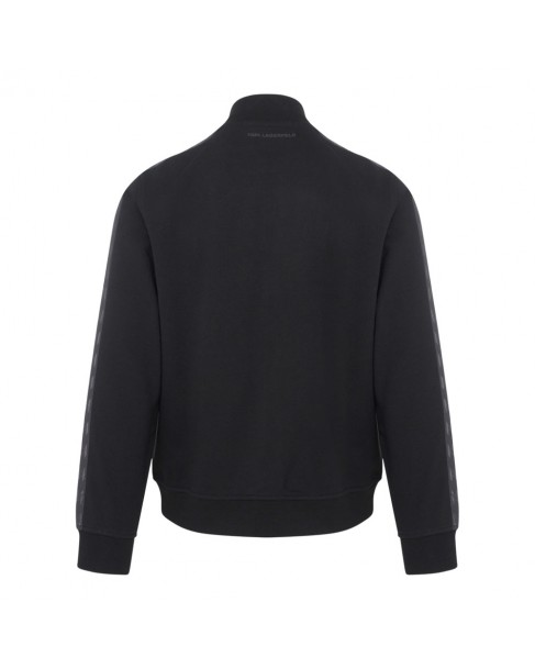 Ζακέτα φούτερ Karl Lagerfeld Μαύρη 705035-554910-990