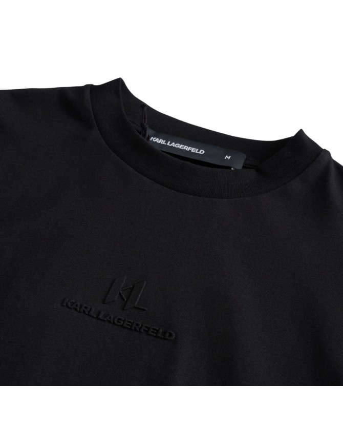 T-shirt Karl Lagerfeld Μαύρο 755036-554225-990