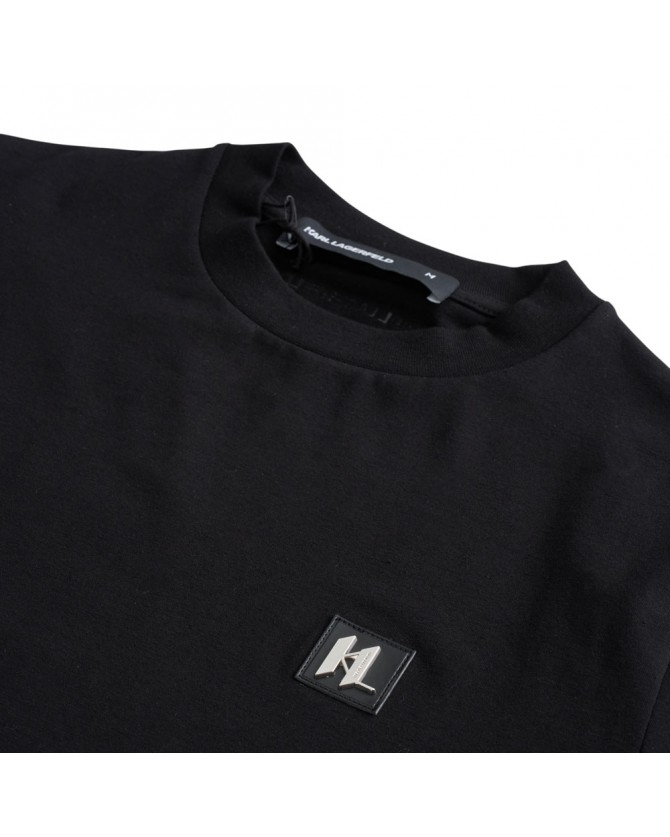 T-shirt Karl Lagerfeld Μαύρο 755050-554221-990