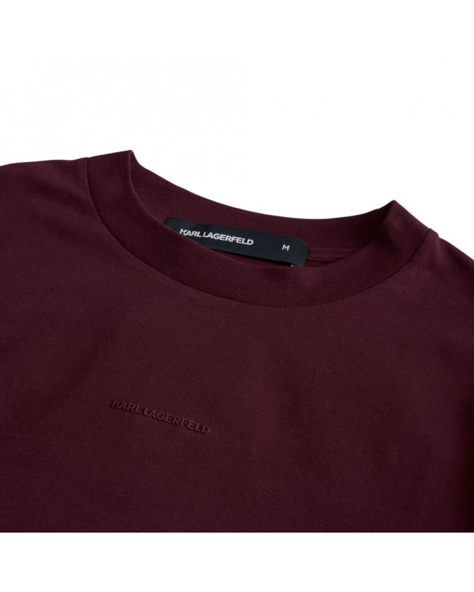 T-shirt Karl Lagerfeld Μπορντό 755051-554235-380