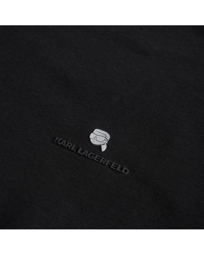 T-shirt Karl Lagerfeld Μαύρο 755053-554235-990
