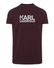 T-shirt Karl Lagerfeld Μπορντό 755087-554235-380