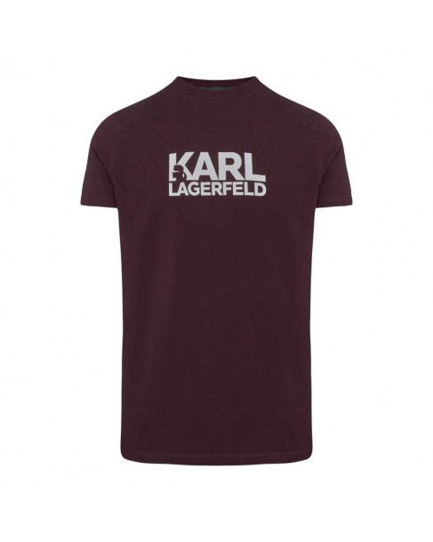 T-shirt Karl Lagerfeld Μπορντό 755087-554235-380