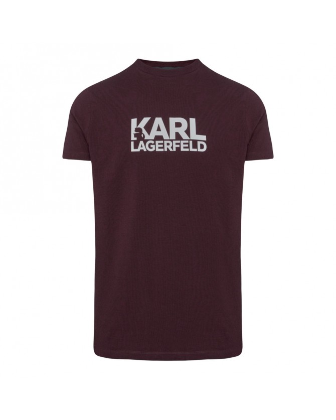 T-shirt Karl Lagerfeld Μπορντό 755087-554235-380