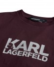 T-shirt Karl Lagerfeld Μπορντό 755087-554235-380