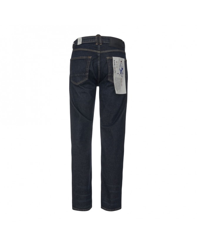 Jeans Gabba Σκούρο μπλε CARL WILLO-MID BLUE DENIM